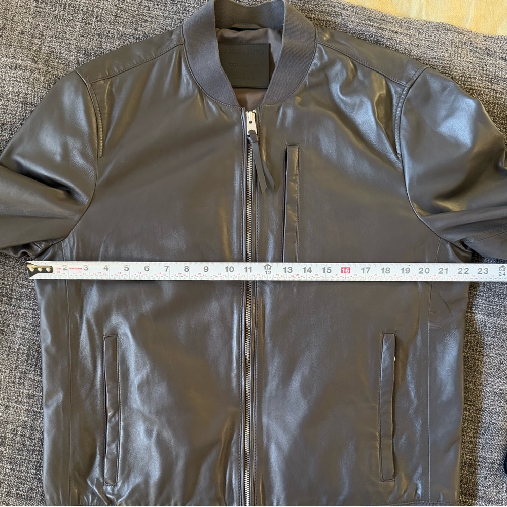 ALL SAINTS Bales Bomber Jacket - Picture 4 of 8